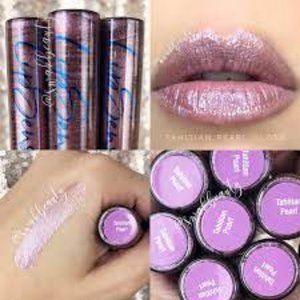 Lipsense, mascara, gloss, and shadow set